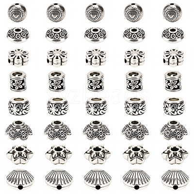 160Pcs 8 Styles DIY Jewelry Makings Finding Kits DIY-SC0030-57-1