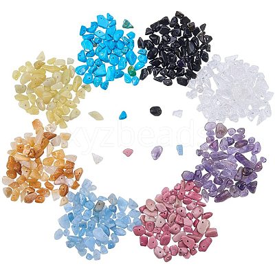 Gemstone Chips Beads G-PH0034-01-1