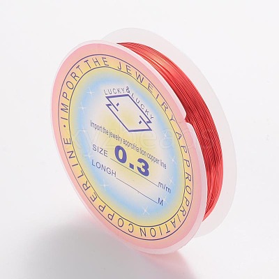 Copper Jewelry Wire CWIR-CW0.3mm-13-1