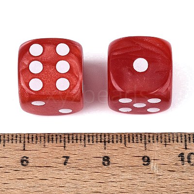 Opaque Acrylic Beads MACR-F083-14D-1