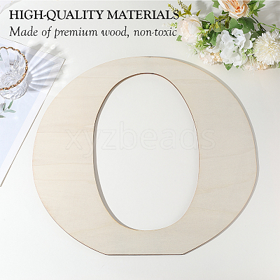 Letter Unfinished MDF Sheets WOOD-WH20012-008O-1