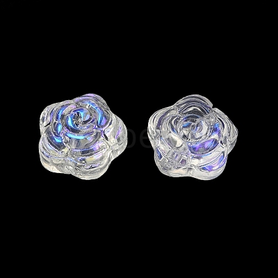 Transparent Glass Beads DGLA-E004-04B-1
