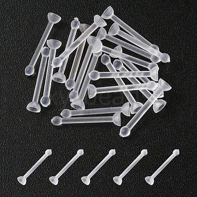 Acrylic Nose Bone Ring AJEW-YW0001-06E-1
