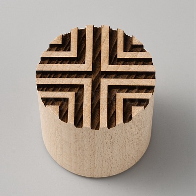 Wooden Hand Press Moon Cake Maker WOOD-WH0025-88D-1