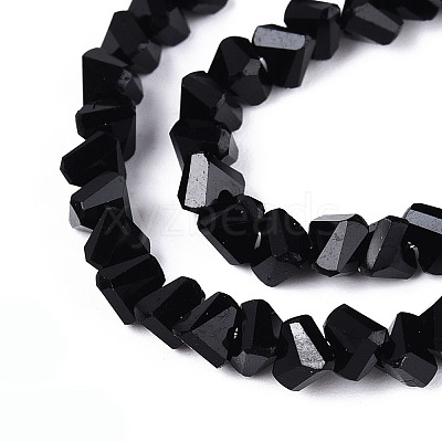 Opaque Glass Beads Strands GLAA-N019-4mm-01-1