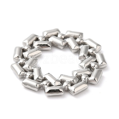 Non-Tarnish 304 Stainless Steel Linking Rings STAS-A085-06P-1