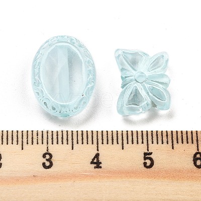 Transparent Acrylic Beads OACR-Q084-20F-1