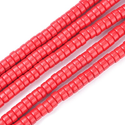 Synthetic Turquoise Beads Strands TURQ-G110-4x2mm-01-1