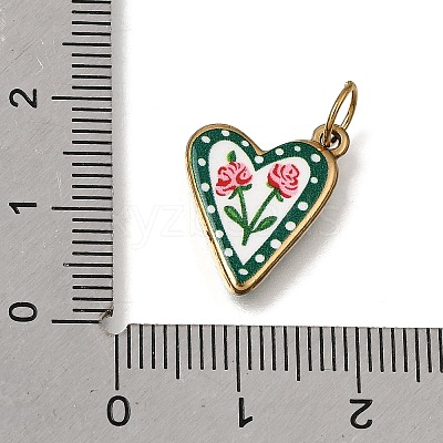 Double-sided Printed 304 Stainless Steel Pendants SA-CBA45D9-01A-1