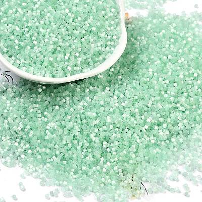 Imitation Cat Eyes Glass Seed Beads X-SEED-H003-03Y-1