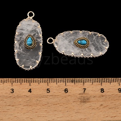 Natural & Synthetic Gemstone Carved Pendants GG-CBA5963-02-1