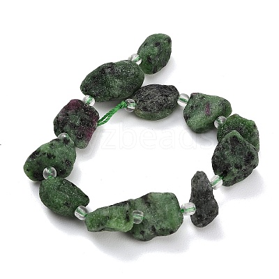 Natural Ruby in Zoisite Beads Strands GG-CBA0B77-A14-03-1
