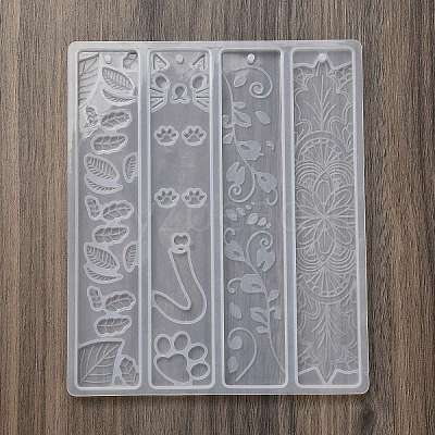 Rectangle DIY Bookmark Silicone Molds X1-DIY-G113-01B-1