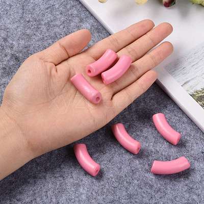Opaque Acrylic Beads SACR-S677-025-1