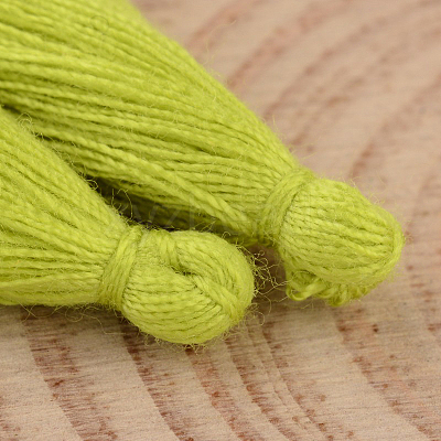 Cotton Thread Tassel Pendant Decorations NWIR-P001-03-06-1