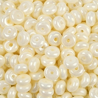 Opaque Colours Luster Glass Seed Beads SEED-P008-01C-05-1