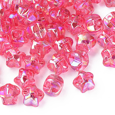 1-Hole Transparent Acrylic Buttons MACR-S373-129-C-1