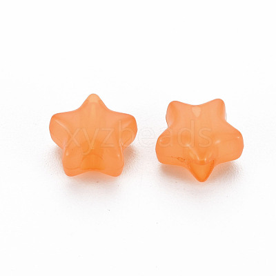 Imitation Jelly Acrylic Beads MACR-S373-45-E05-1