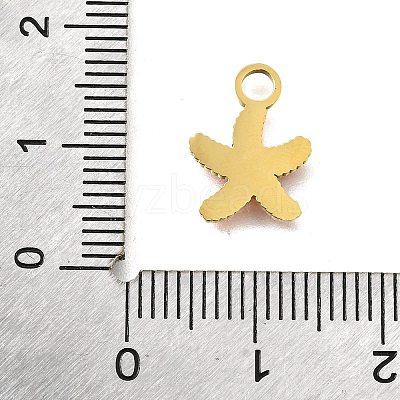 304 Stainless Steel Enamel Charms STAS-K263-86A-G-1