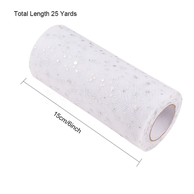 Glitter Sequin Deco Mesh Ribbons OCOR-P010-B-C01-1