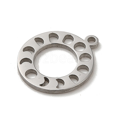Non-Tarnish 304 Stainless Steel Charms STAS-O005-10P-1