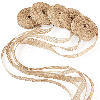 10M Braided Burlap Ribbon OCOR-TAC0015-13B-1