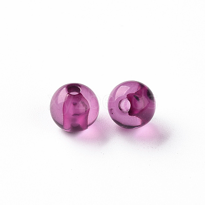 Transparent Acrylic Beads MACR-S370-A8mm-743-1