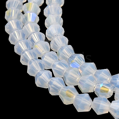 Imitation Jade Electroplate Glass Beads Strands LS-EGLA-A039-J2mm-L05-1