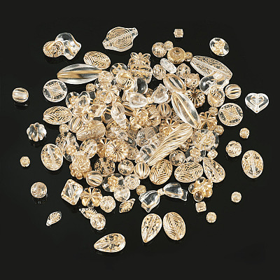 100G Transparent Acrylic Beads OACR-BT0001-07E-1