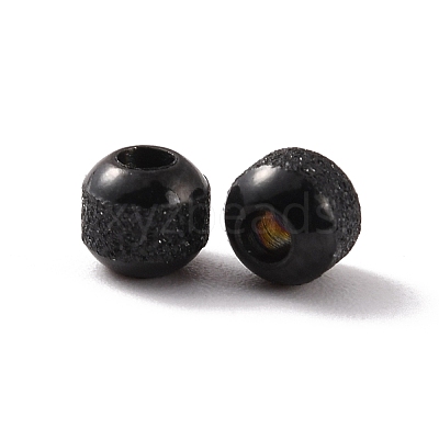 Textured 304 Stainless Steel Beads Ion Plating(IP) STAS-P306-01A-EB-1