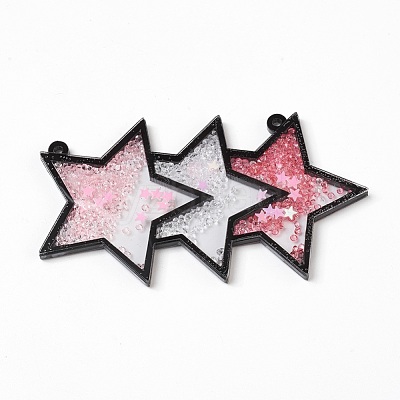 Plastic Big Pendants KY-F012-B-1