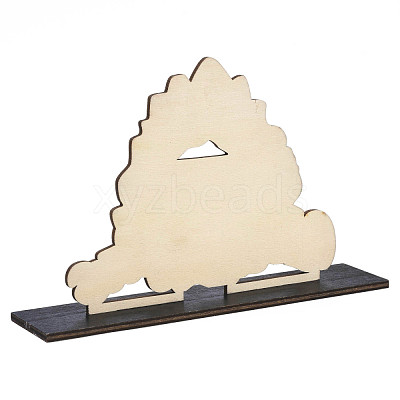 Wood Tabletop Display Decorations WOOD-N005-77-1