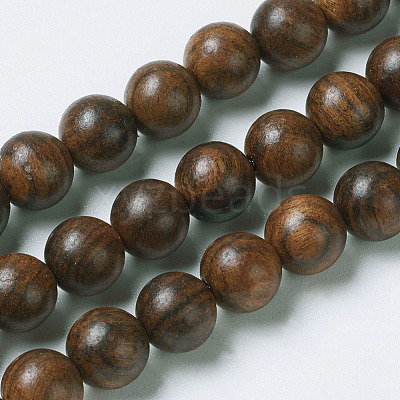 Natural Wood Beads X-WOOD-J001-01-8mm-1