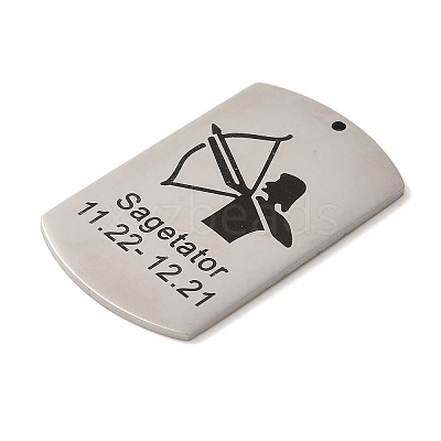 Non-Tarnish 304 Stainless Steel Pendants STAS-C098-01K-P-1