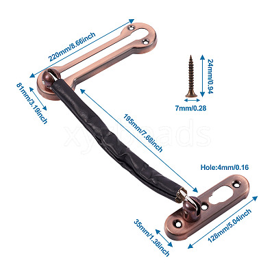 Stainless Steel Swing Bar Door Lock SW-TAC0002-02C-1