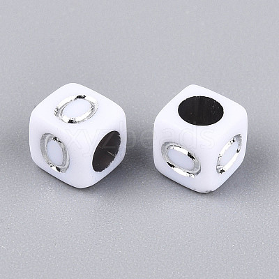 Acrylic Beads OACR-ZX006-36O-1