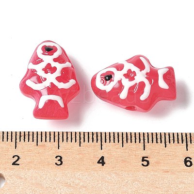 Baking Paint Glass Enamel Beads BLOW-D300-04D-1