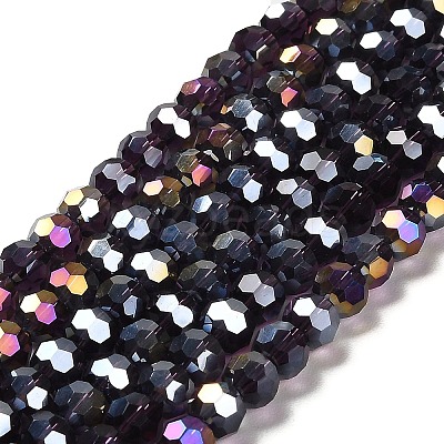 Transparent Glass Beads EGLA-A035-T6mm-B15-1