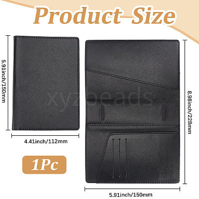 Imitation Leather Passport Cover ABAG-GF0001-52B-1