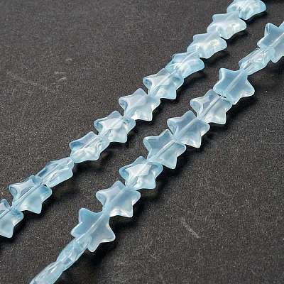 Transparent Glass Beads Strand GLAA-K057-01M-1