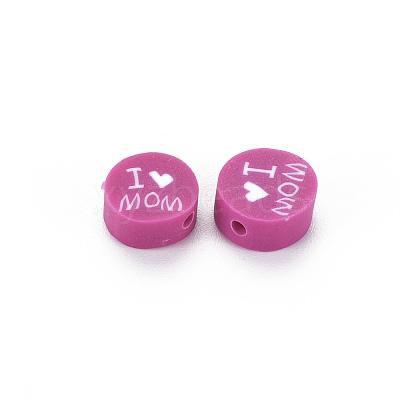 Handmade Polymer Clay Beads CLAY-T019-11G-1