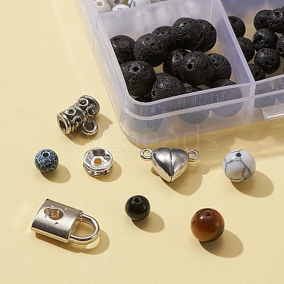 DIY Gemstone Bracelet Making Kit DIY-FS0003-40-1