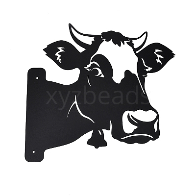 Iron Decorative Garden Stakes AJEW-XCP0003-67-1