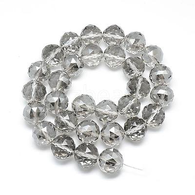 Electroplate Glass Bead Strands EGLA-S137-06-1