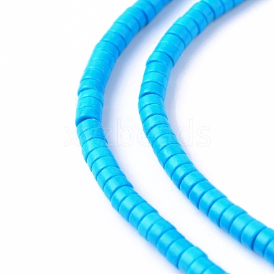 Synthetic Turquoise Beads Strands TURQ-G110-4x2mm-06-1