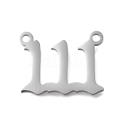 304 Stainless Steel Pendants STAS-D382-04A-P-1