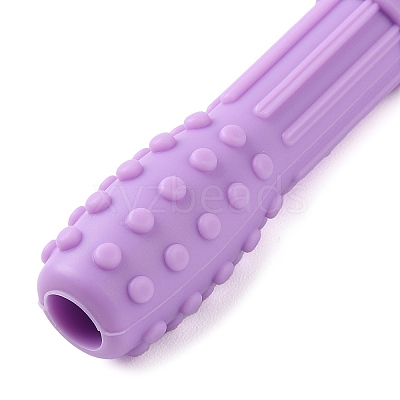 Food Grade Silicone Hollow Teether Tube LS-SIL-P004-A03-1