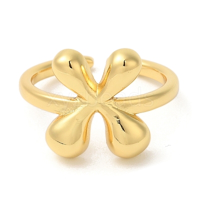 Brass Open Cuff Rings RJEW-U008-06X-G-1
