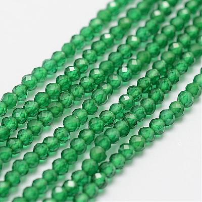 Synthetic Gemstone Strands G-P270-2mm-26-1