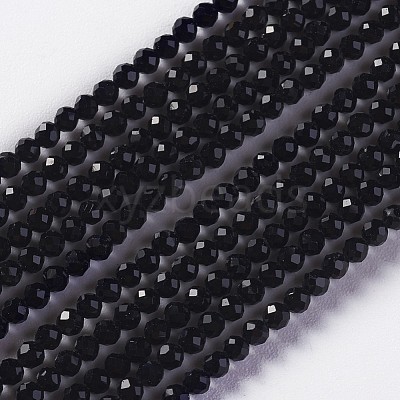 Glass Beads Strands EGLA-E057-02B-15-1